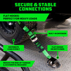Car Tie-Down Lasso Straps (Flat-Hooks)