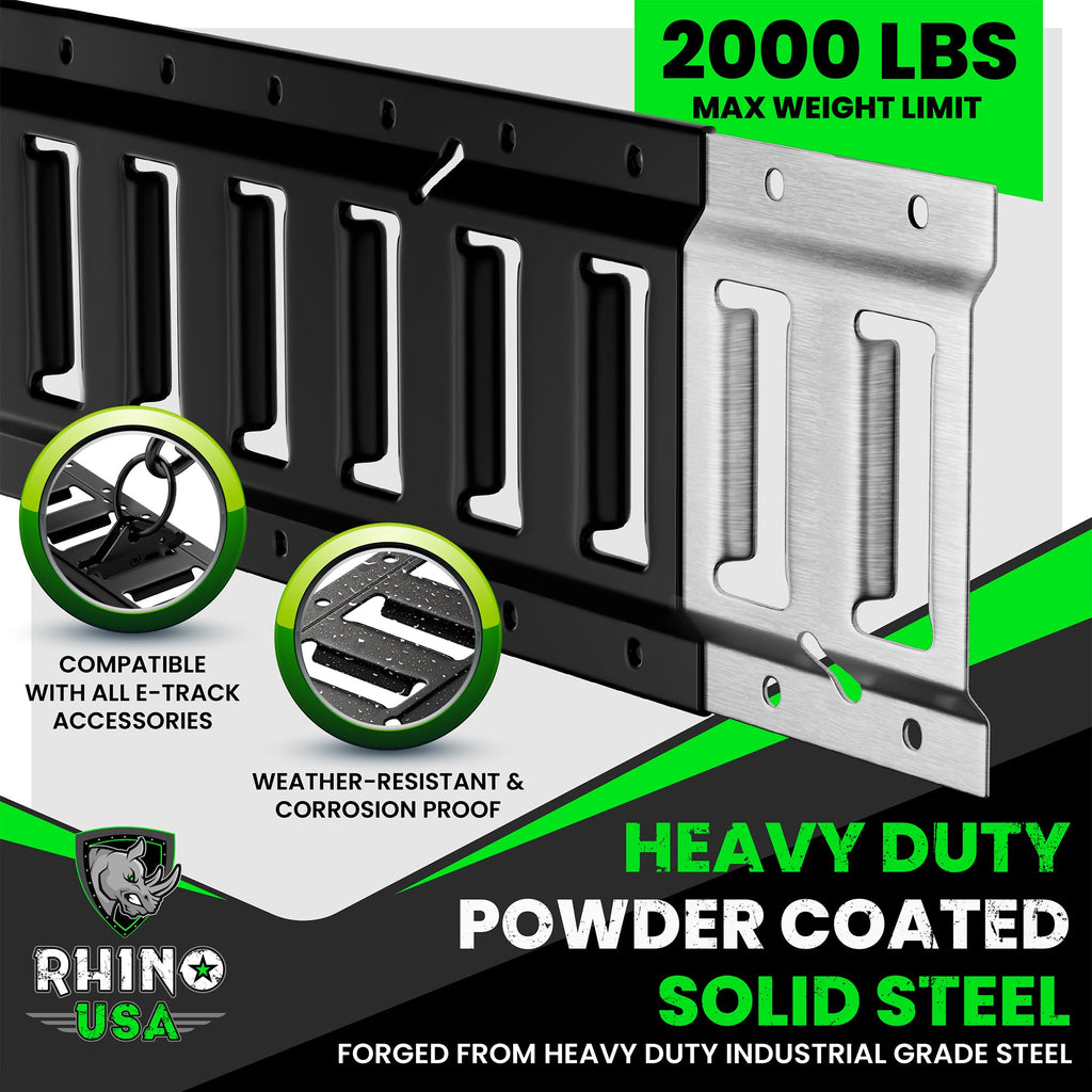 5FT E-Track Tie-Down Rails