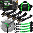 Car Tie-Down Lasso Straps (Snap-Hooks)